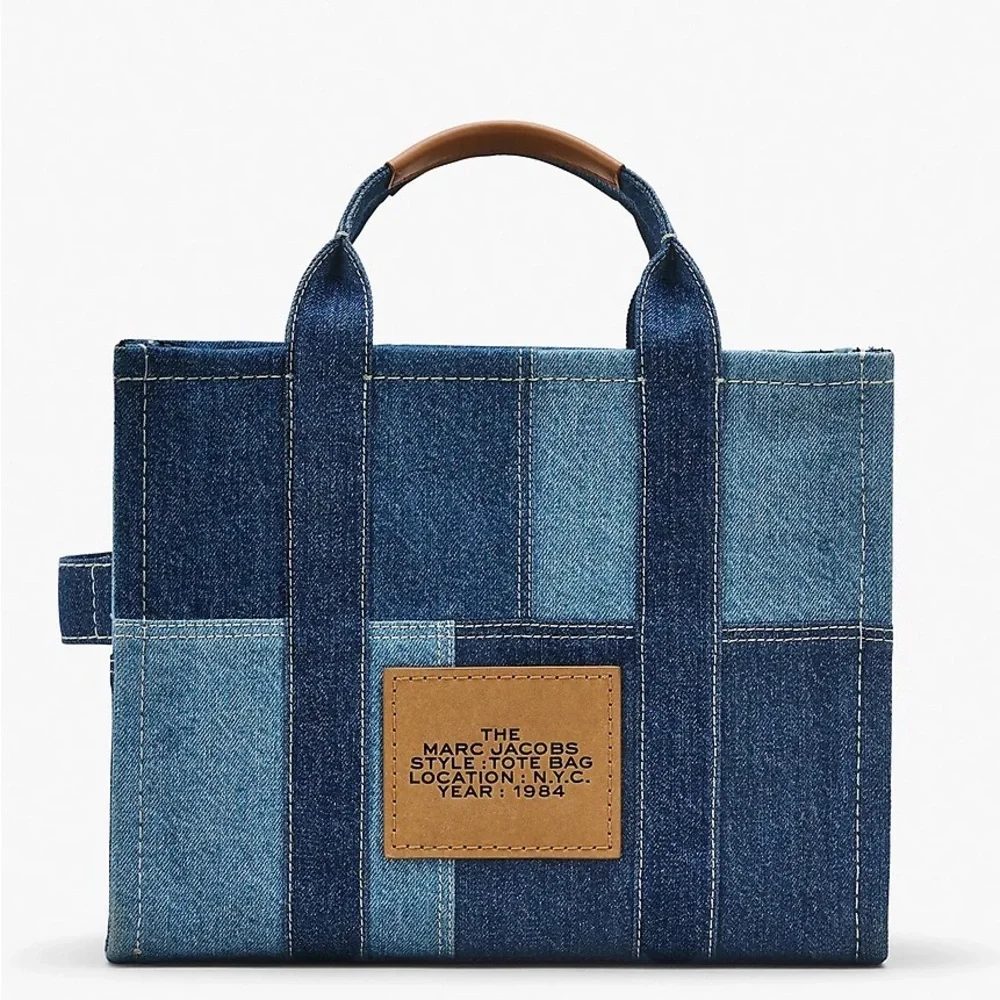 Marc Jacobs The Denim Medium Tote Bag - Picture 2 of 13